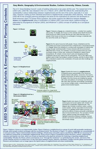 LEED-ND, Socialnatural Hybrids & Emerging Urban Planning 